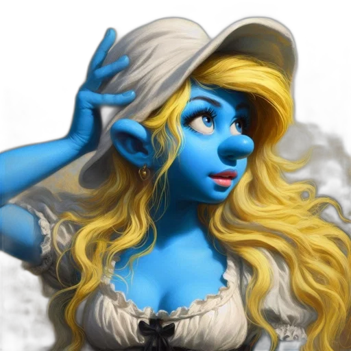 mask, face, fantasy art, photorealistic transparent PNG cut-out
