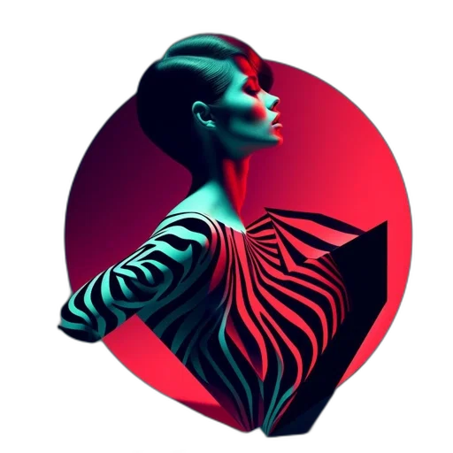 dress, jewelry, face, hair transparent PNG cut-out