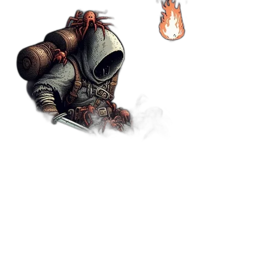 mask, creature, dragon, weapon transparent PNG cut-out
