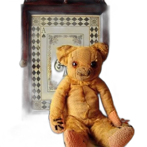 furniture, jewelry, vintage, teddy transparent PNG cut-out