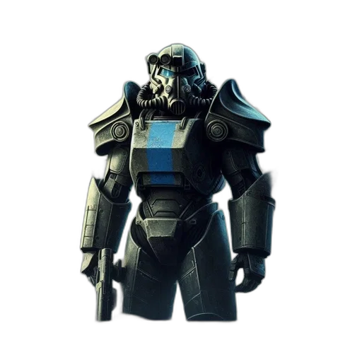 robot, mask, concept art, 3d render transparent PNG cut-out