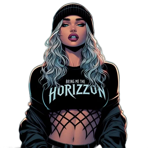 jacket, comic book art, concept art, cartoon transparent PNG cut-out