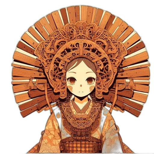 mask, staff, crown, face transparent PNG cut-out