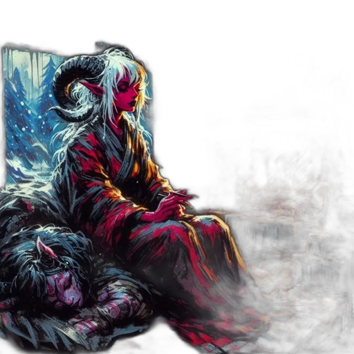 dragon, creature, jacket, concept art transparent PNG cut-out