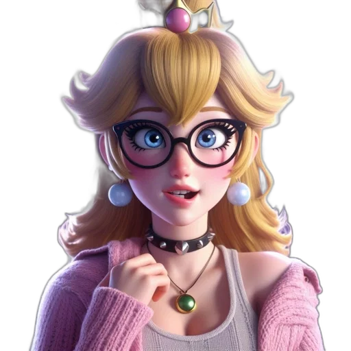 crown, dress, jewelry, staff transparent PNG cut-out