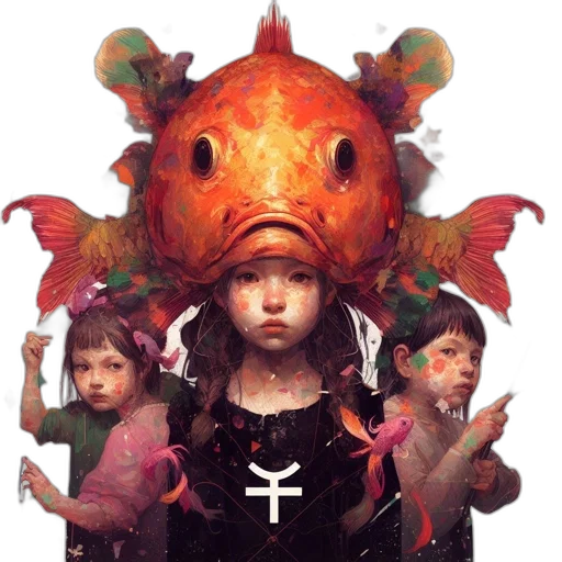 mask, face, creature, concept art transparent PNG cut-out