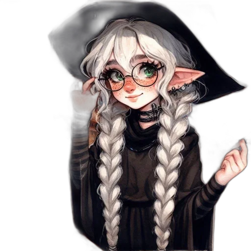 staff, creature, hat, dragon transparent PNG cut-out