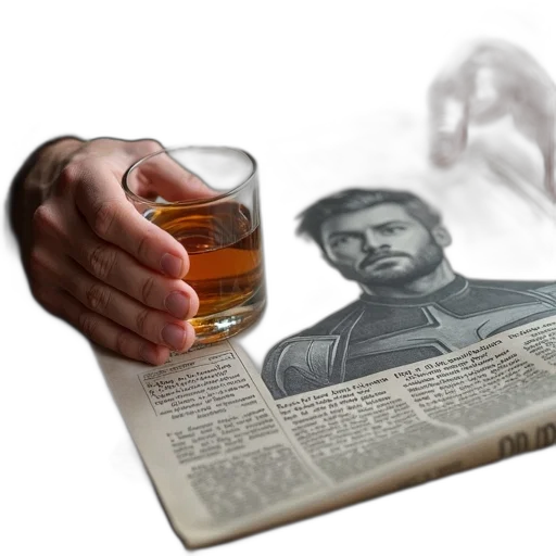 weapon, bottle, photorealistic, concept art transparent PNG cut-out