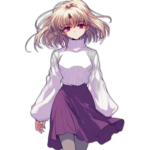 dress, staff, hair, flower transparent PNG cut-out