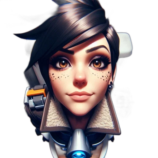 staff, robot, face, weapon transparent PNG cut-out
