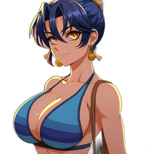 dress, weapon, jewelry, staff transparent PNG cut-out
