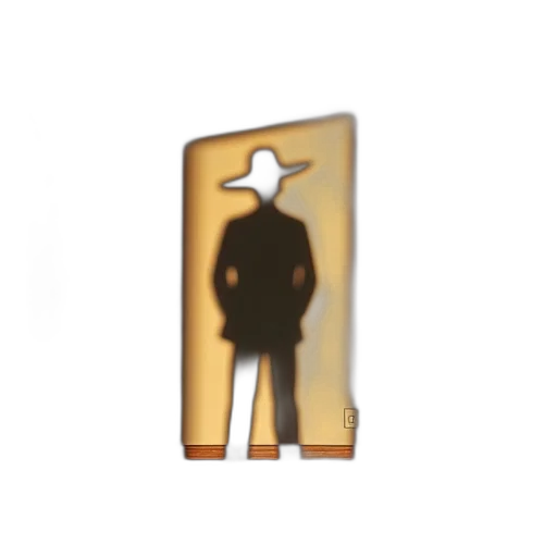 hat, staff, jacket, weapon transparent PNG cut-out