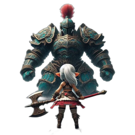 sword, weapon, robot, staff transparent PNG cut-out