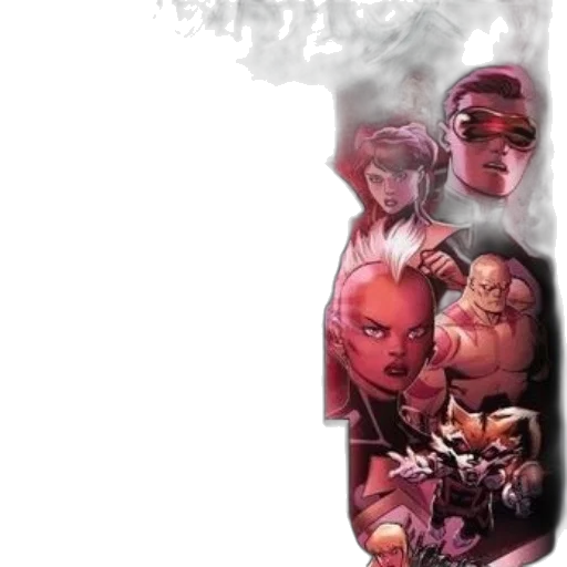 bottle, jacket, comic book art, concept art transparent PNG cut-out