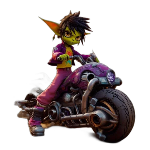 weapon, car, concept art, 3d render transparent PNG cut-out
