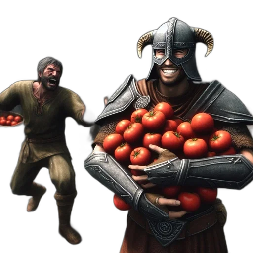 food, concept art, fantasy art, comic book art transparent PNG cut-out