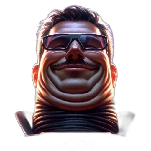 face, mask, creature, robot transparent PNG cut-out