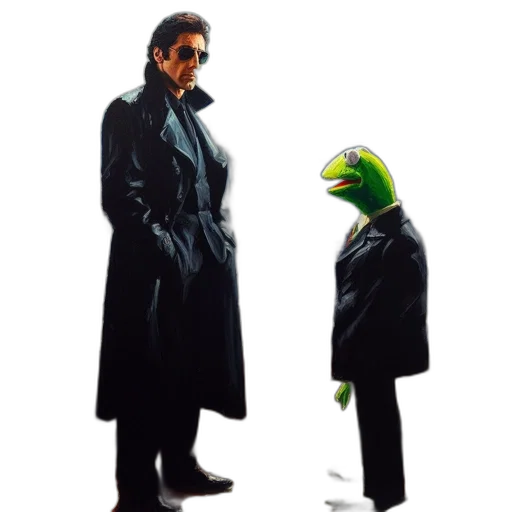 jacket, animal, concept art, green transparent PNG cut-out