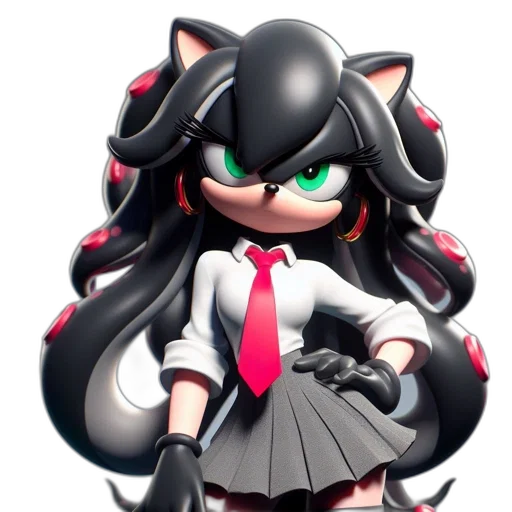 staff, animal, creature, 3d render transparent PNG cut-out