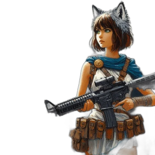weapon, concept art, fantasy art, pixel art transparent PNG cut-out
