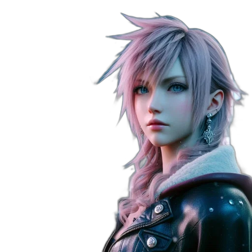 jacket, face, dragon, concept art transparent PNG cut-out