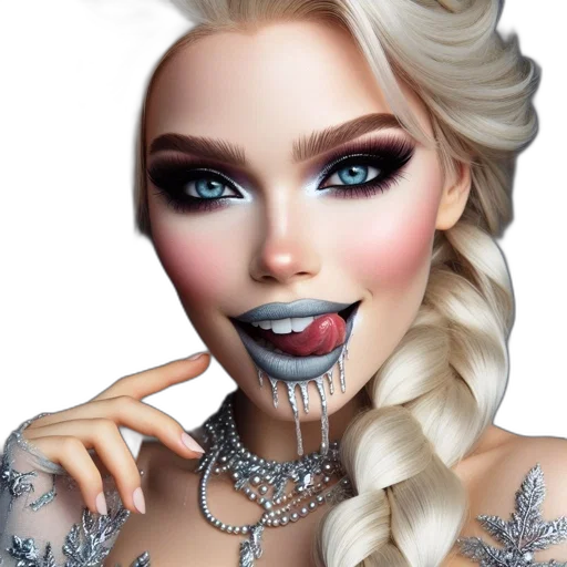 jewelry, face, mask, fantasy art transparent PNG cut-out