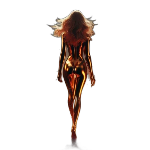 hair, dress, creature, concept art transparent PNG cut-out
