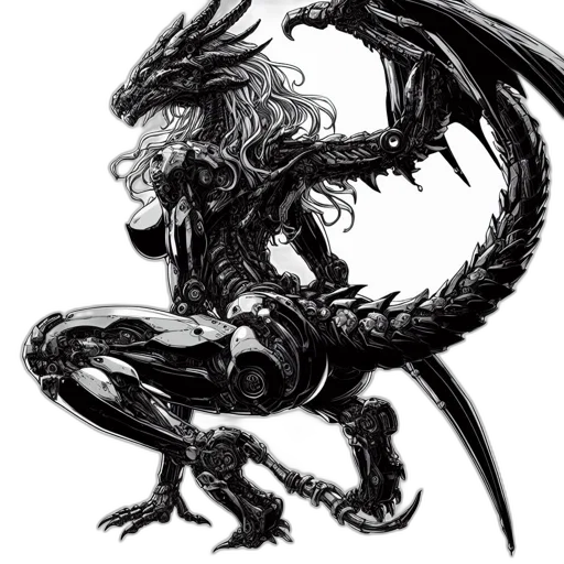 dragon, creature, animal, concept art transparent PNG cut-out