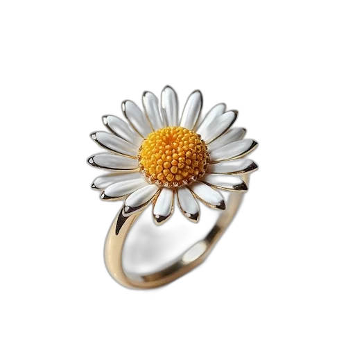 jewelry, flower, crown, photorealistic transparent PNG cut-out