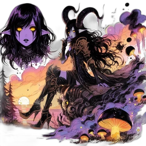 creature, dragon, mask, concept art transparent PNG cut-out