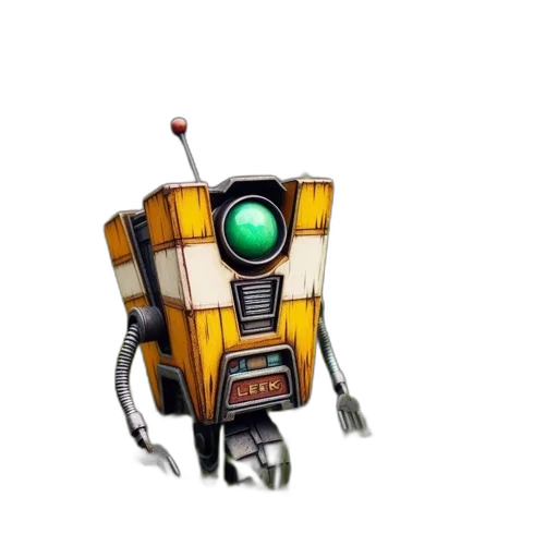 robot, staff, weapon, animal transparent PNG cut-out