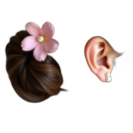flower, hair, crown, jewelry transparent PNG cut-out