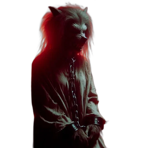 jacket, creature, animal, staff transparent PNG cut-out
