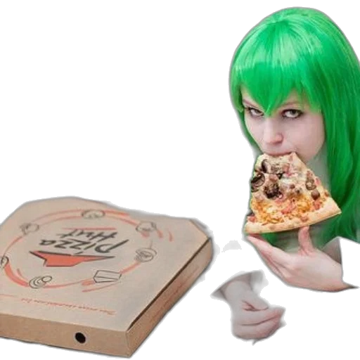 food, 3d render, concept art, person transparent PNG cut-out