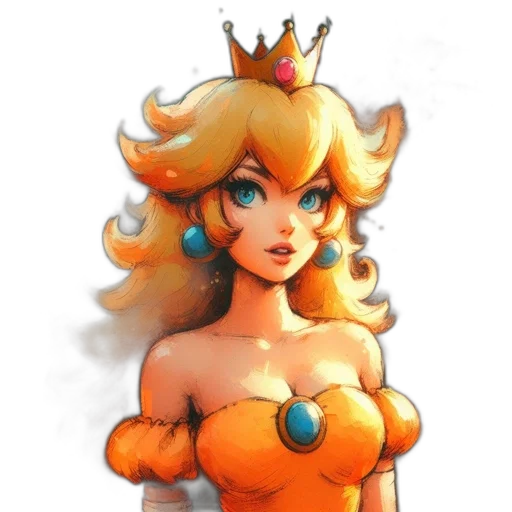 crown, dress, jewelry, concept art transparent PNG cut-out