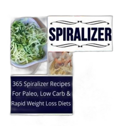 book, cover, titled, spiralizer transparent PNG cut-out