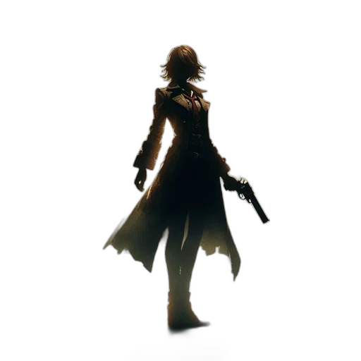 jacket, weapon, sword, staff transparent PNG cut-out