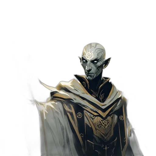 mask, staff, face, creature transparent PNG cut-out
