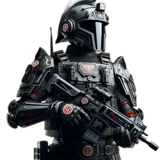 robot, weapon, staff, concept art transparent PNG cut-out