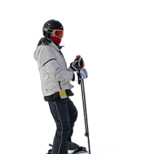 staff, jacket, robot, snow transparent PNG cut-out