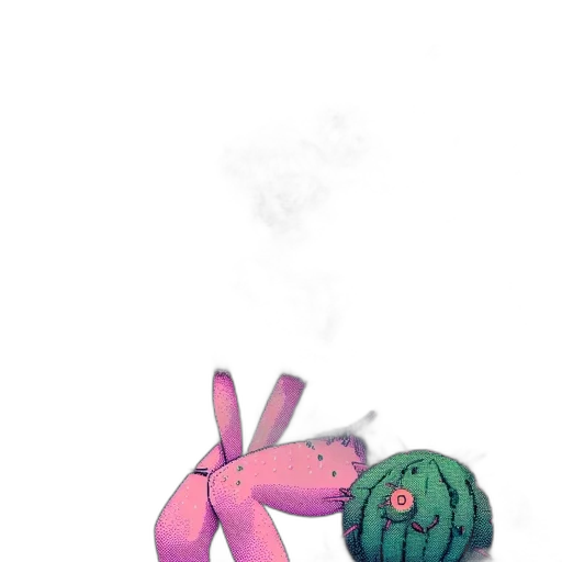 weapon, creature, mask, hat transparent PNG cut-out