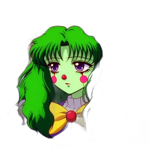 jewelry, staff, face, anime transparent PNG cut-out