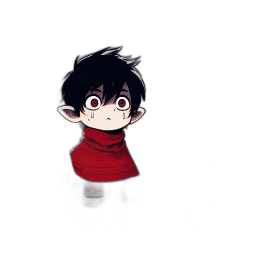 creature, dragon, mask, staff transparent PNG cut-out