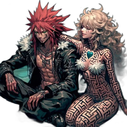 jacket, comic book art, cyberpunk, concept art transparent PNG cut-out