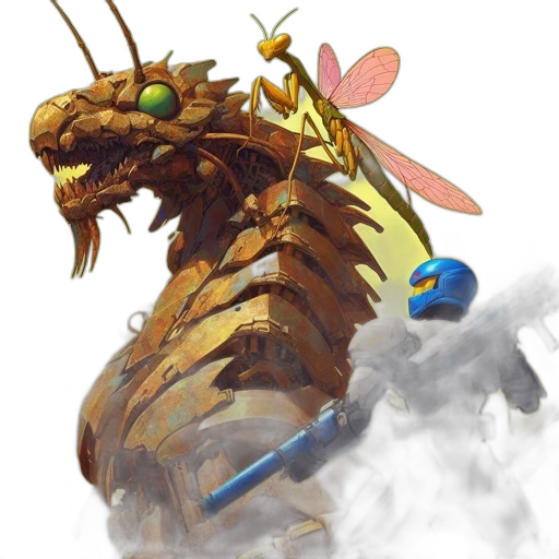 dragon, weapon, creature, animal transparent PNG cut-out