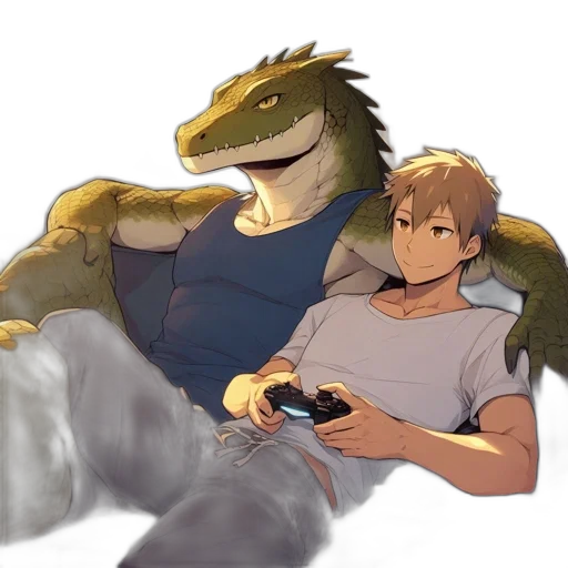 dragon, animal, creature, pixel art transparent PNG cut-out