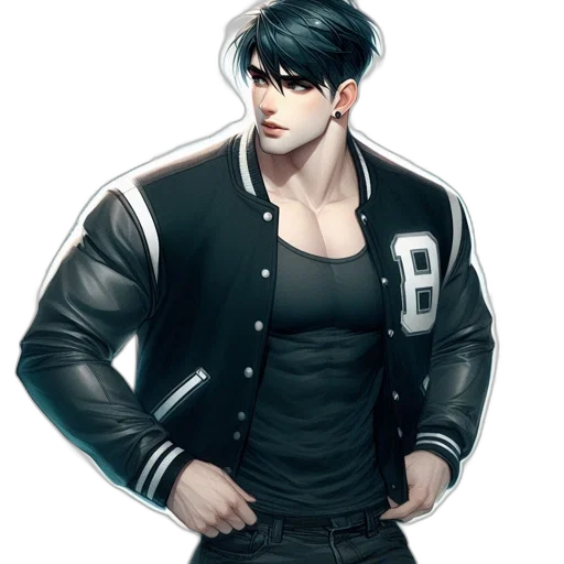 jacket, concept art, fantasy art, comic book art transparent PNG cut-out