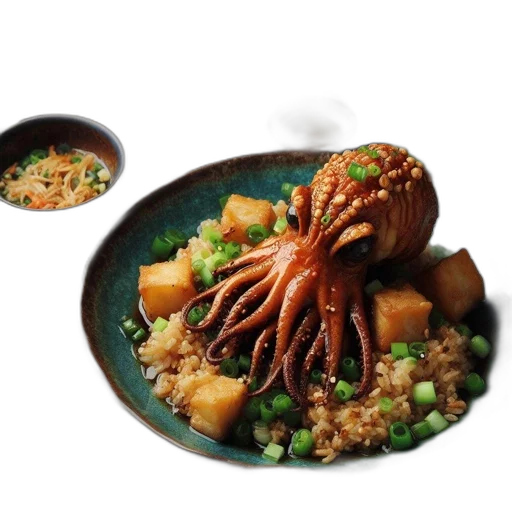 food, lavish, meal, features transparent PNG cut-out