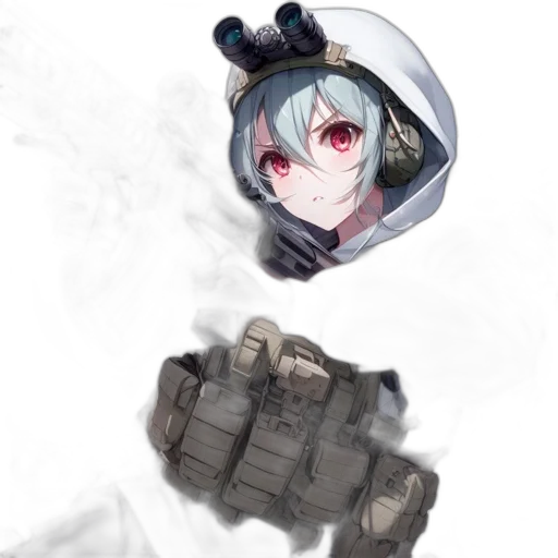 weapon, robot, mask, face transparent PNG cut-out