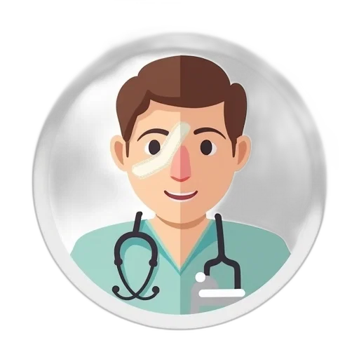 staff, cartoon, 3d render, man transparent PNG cut-out